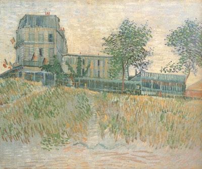 Vincent Van Gogh The Restaurant de la Sirene at Asnieres (nn04) Sweden oil painting art